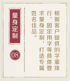 沈阳起名流程八